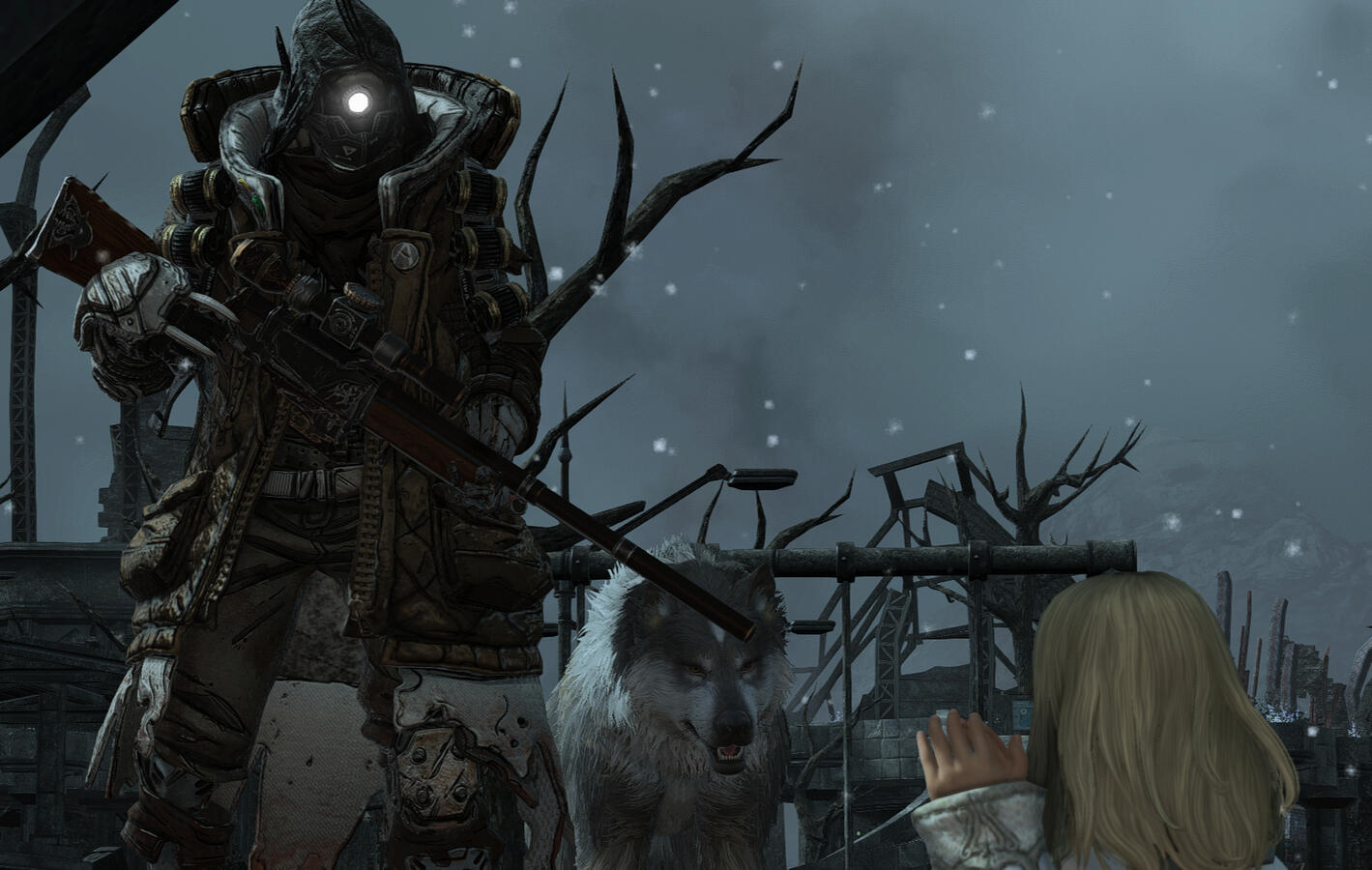 But, please, try to trust me. I am not here to hurt you, but, to make an offer to you, to help you. And... If you will have me be a part of your 'team'?